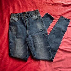 Fashion Nova Light Blue Denim Jeans